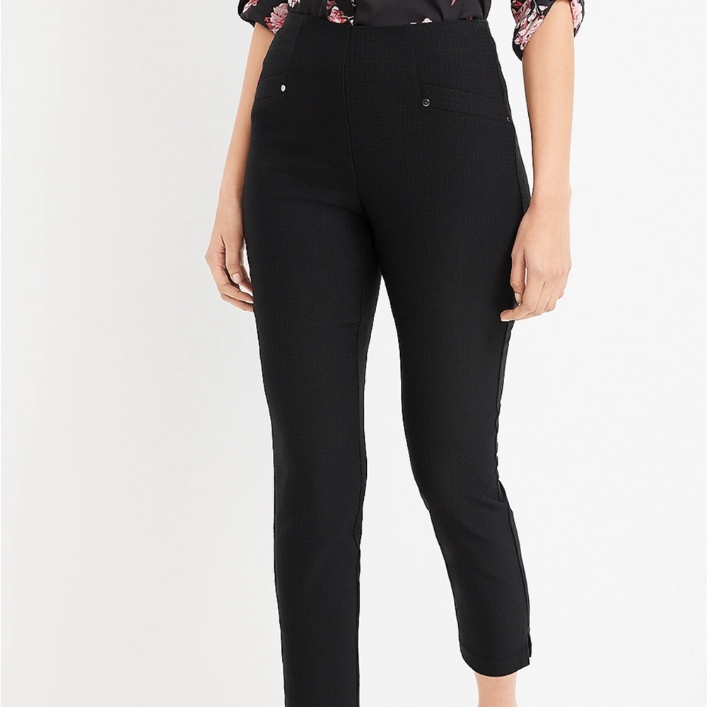 Bengaline Textured Cropped Dress Pant